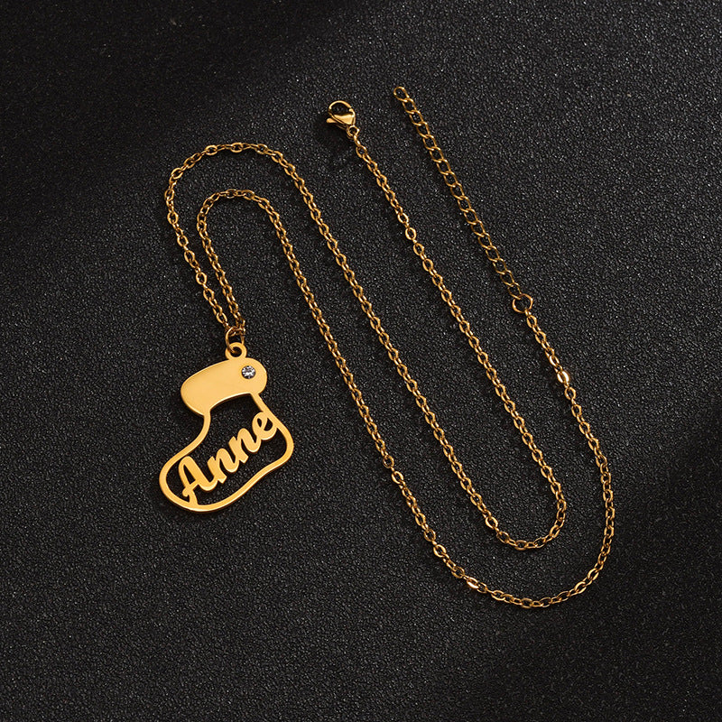 Personalized Christmas Stocking Necklace Collection! ๐๐