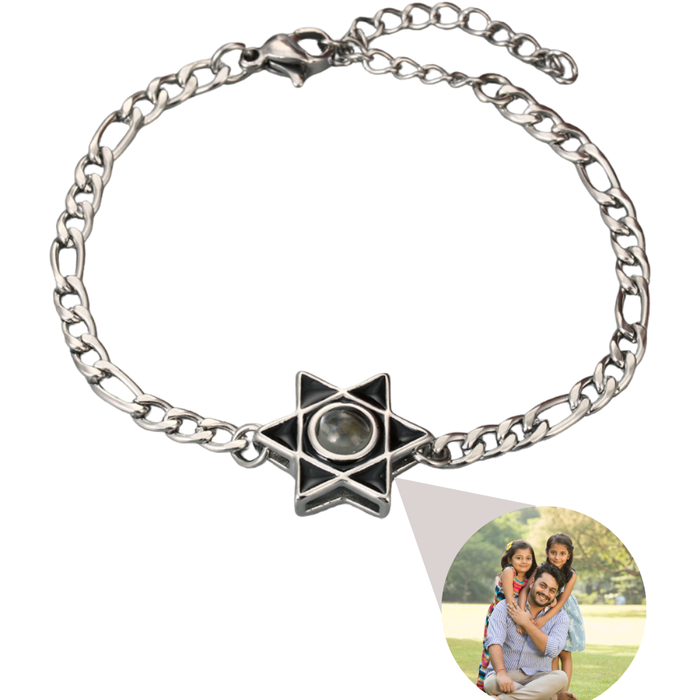 Love Heart Hope Projection Bracelet With Image