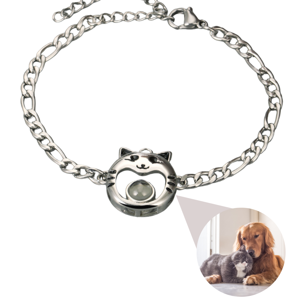 Love Heart Hope Projection Bracelet With Image