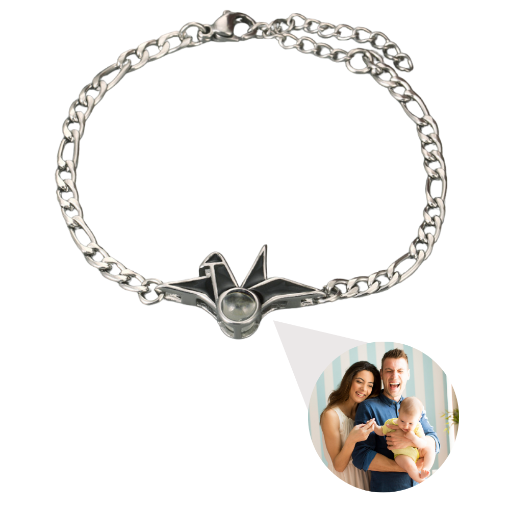 Love Heart Hope Projection Bracelet With Image