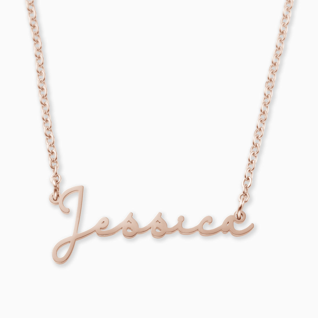 Personalized Signature Style Name Necklace