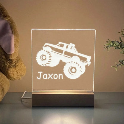 Custom Name LED Night Light for Kids