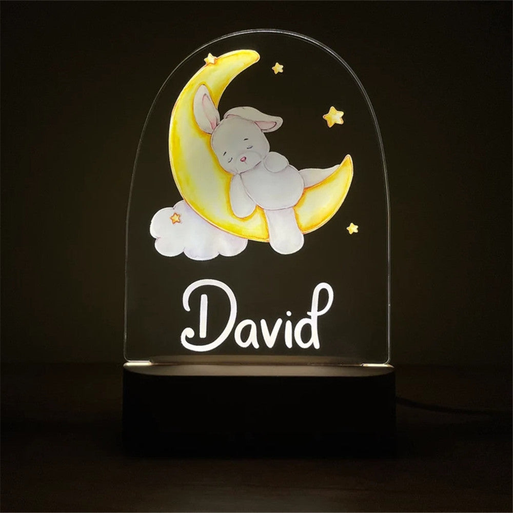 Personalized Custom Name Lamp for Kids & Babies