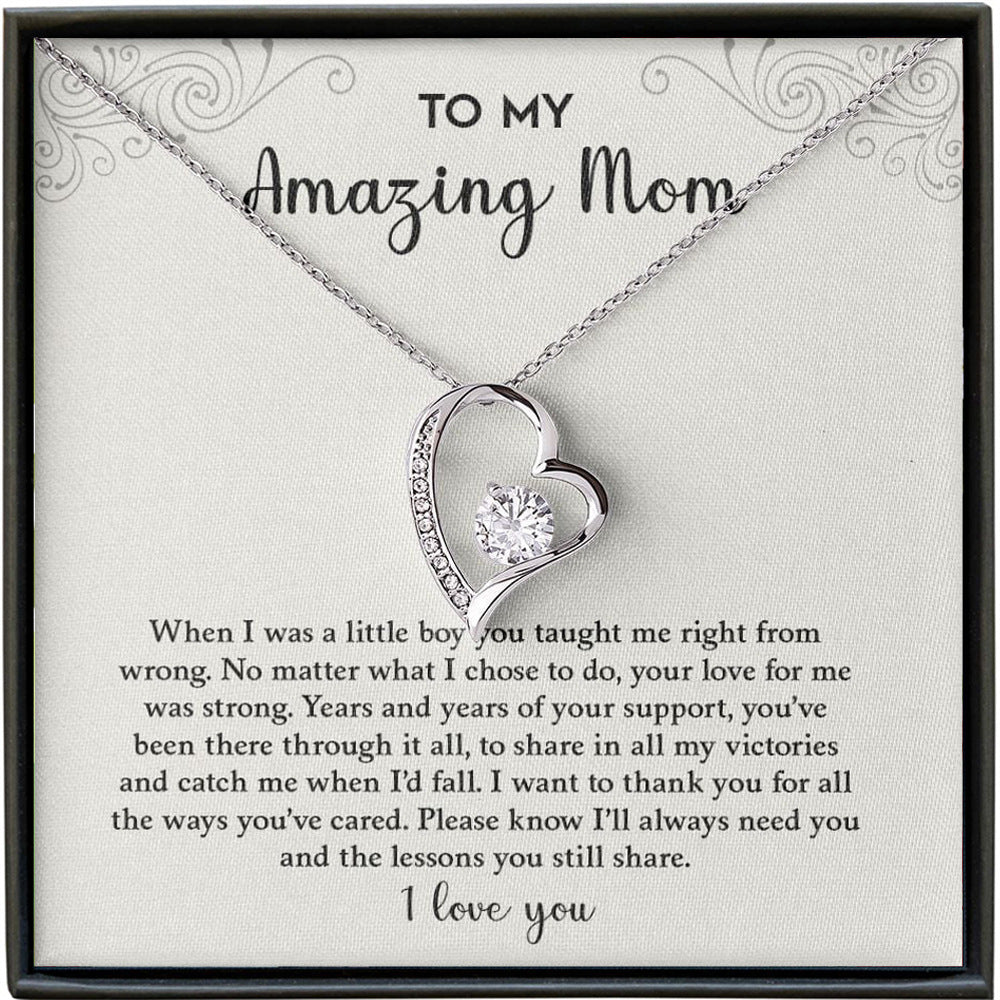 💝 Eternal Bond - Mother's Day Gift Heart Necklace 💝